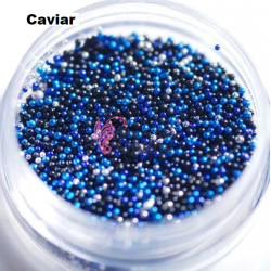 Perlute caviar CAV018 pentru decor unghii Mix Metalizat